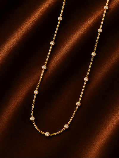Elara Sparkle Dot Women’s Necklace