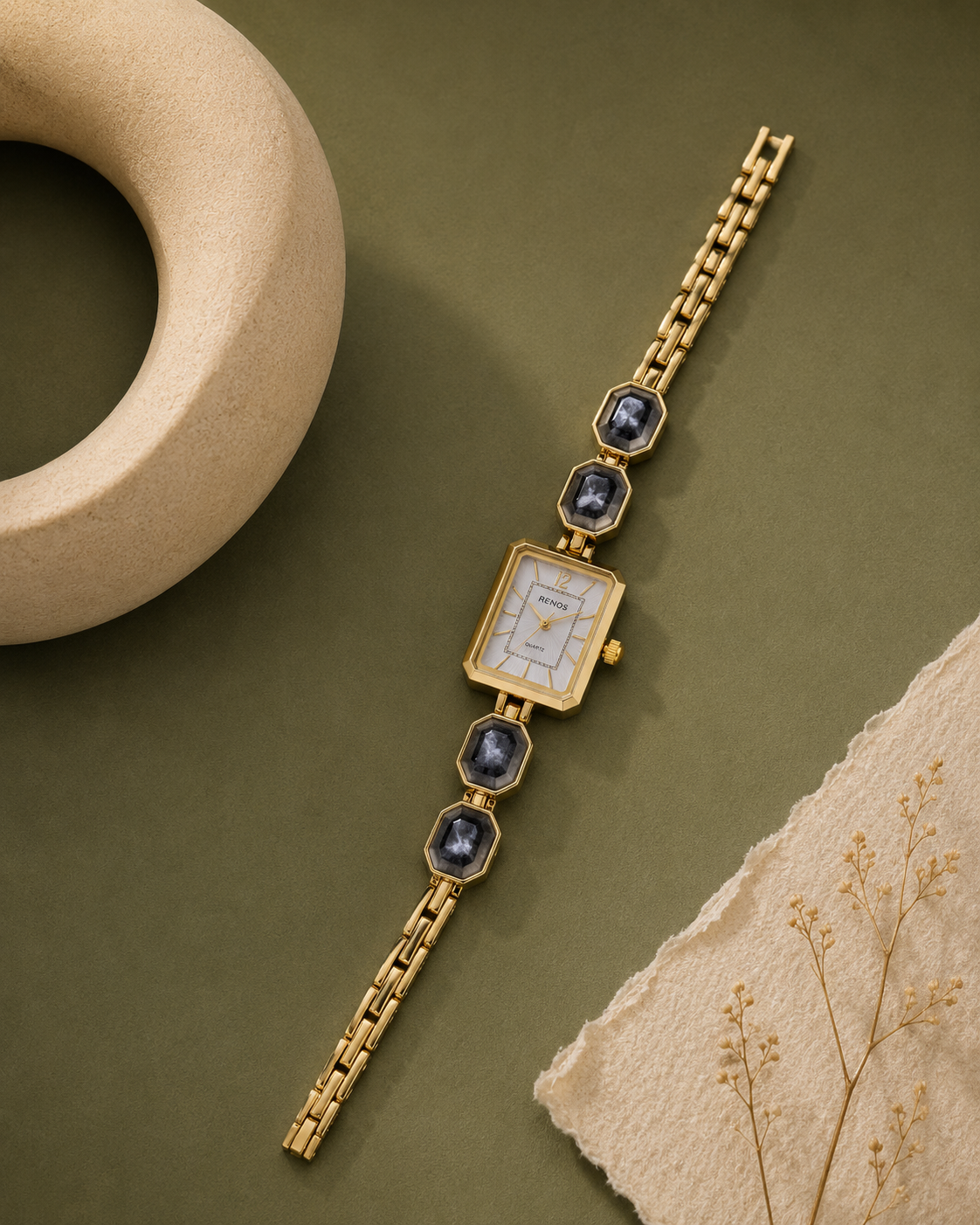 Aveline Slate Charm Women’s Watch
